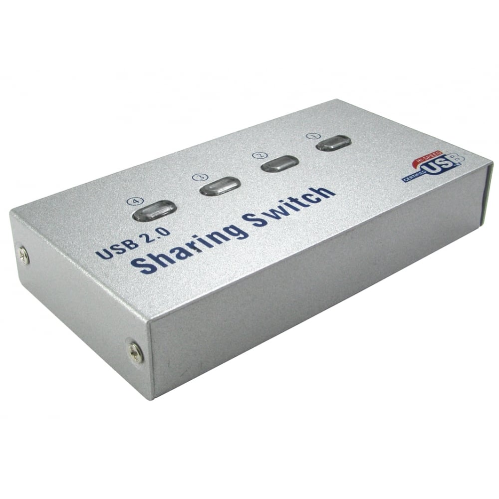 NewLink 4 Port USB 2.0 USB Hub, USB Powered, 100 mm