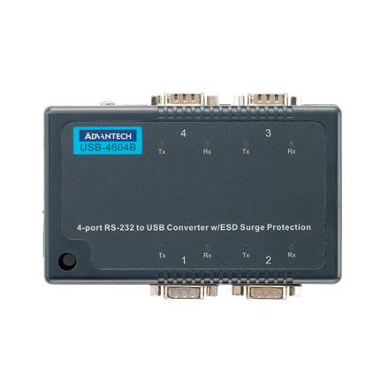 Advantech 1 x USB, DB9 Serial Converter