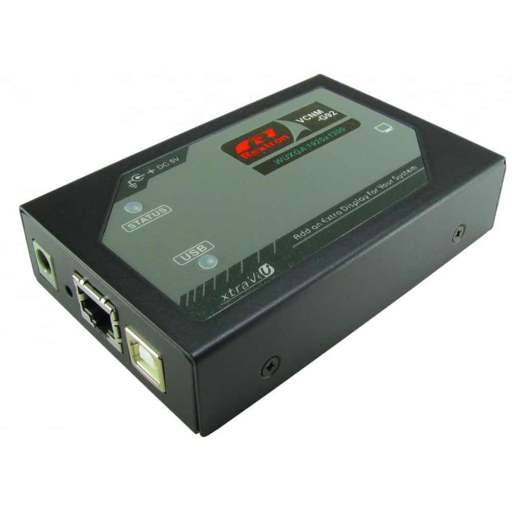 Rextron 1 USB Extender HDMI over LAN connectivity via CAT5e cable or USB cable connection KVM Extender