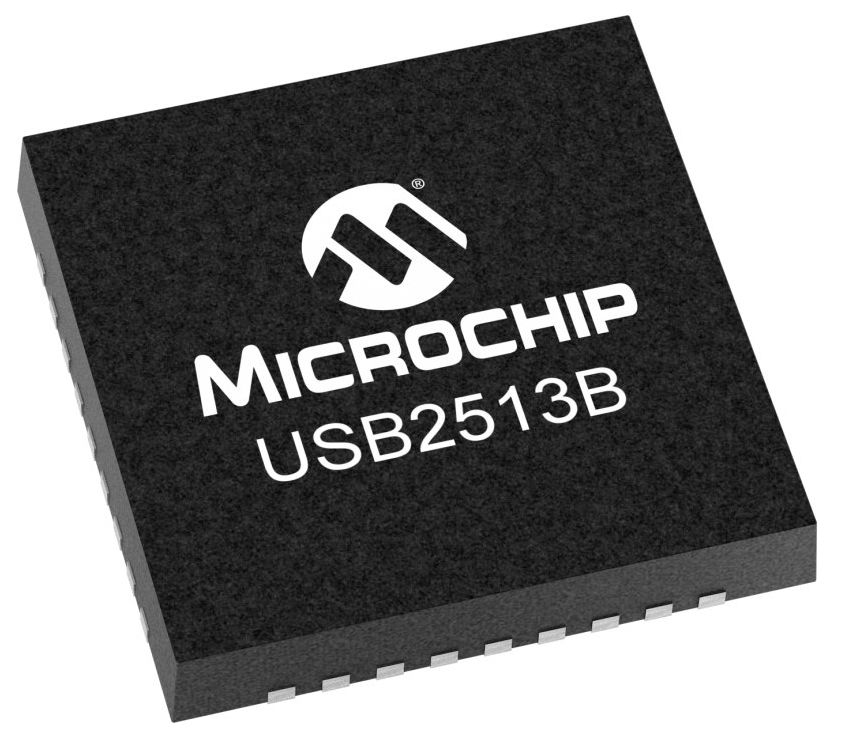 Microchip, Controller IC, 3.6V, USB 2.0, 3.3 V, 36-Pin SQFN