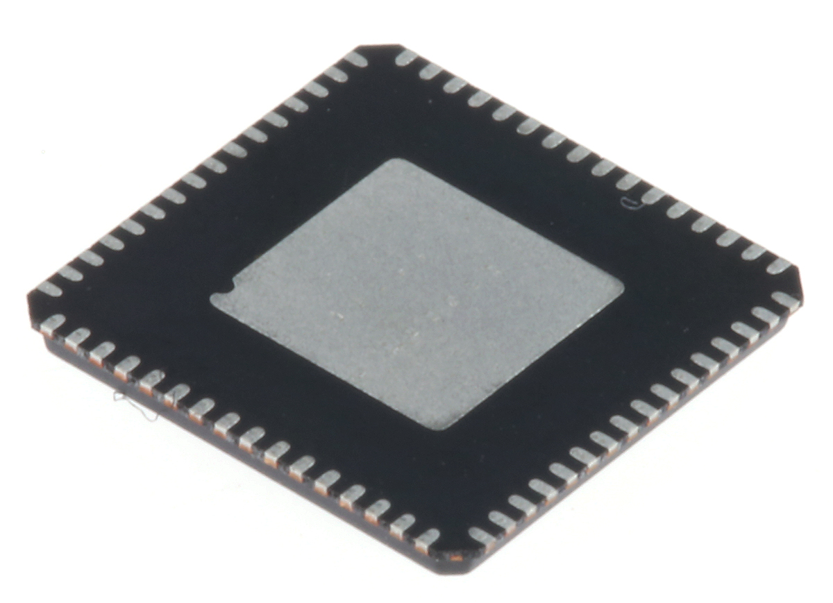 Microchip USB2517-JZX, Controller IC, 1-Channel 480 Mbps, 3.6V, USB 2.0, 1.62 V, 64-Pin QFN