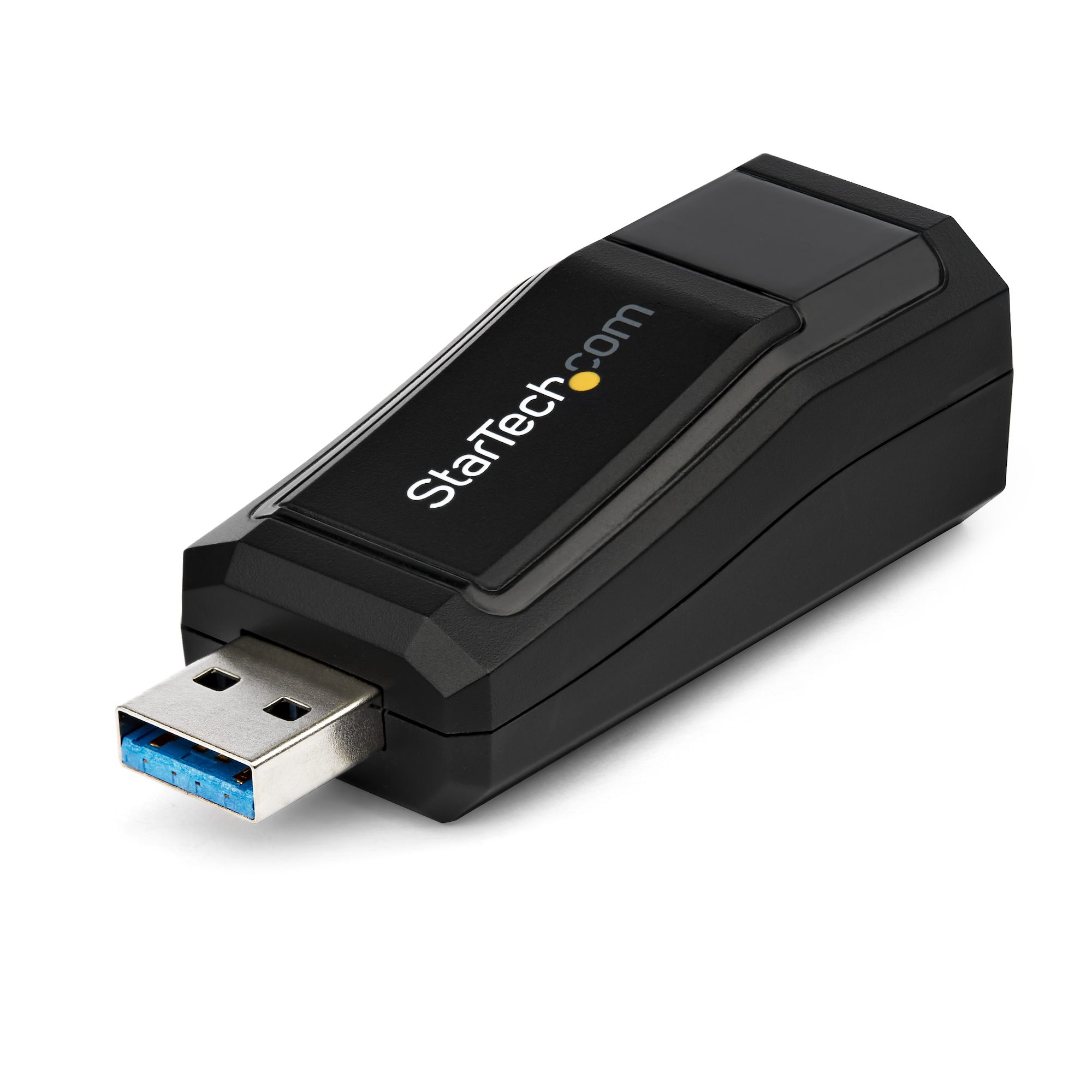 StarTech.com USB Ethernet Adapter USB 3.0 4 m Black 1000Mbps Network Speed