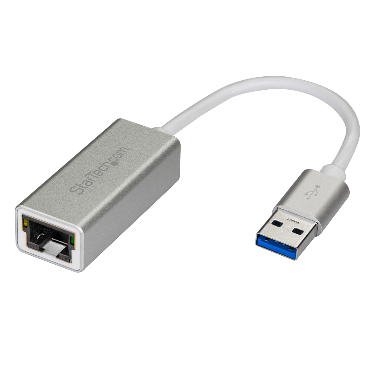 StarTech.com USB Ethernet Adapter USB 3.0 190.5 mm Black 1000Mbps Network Speed