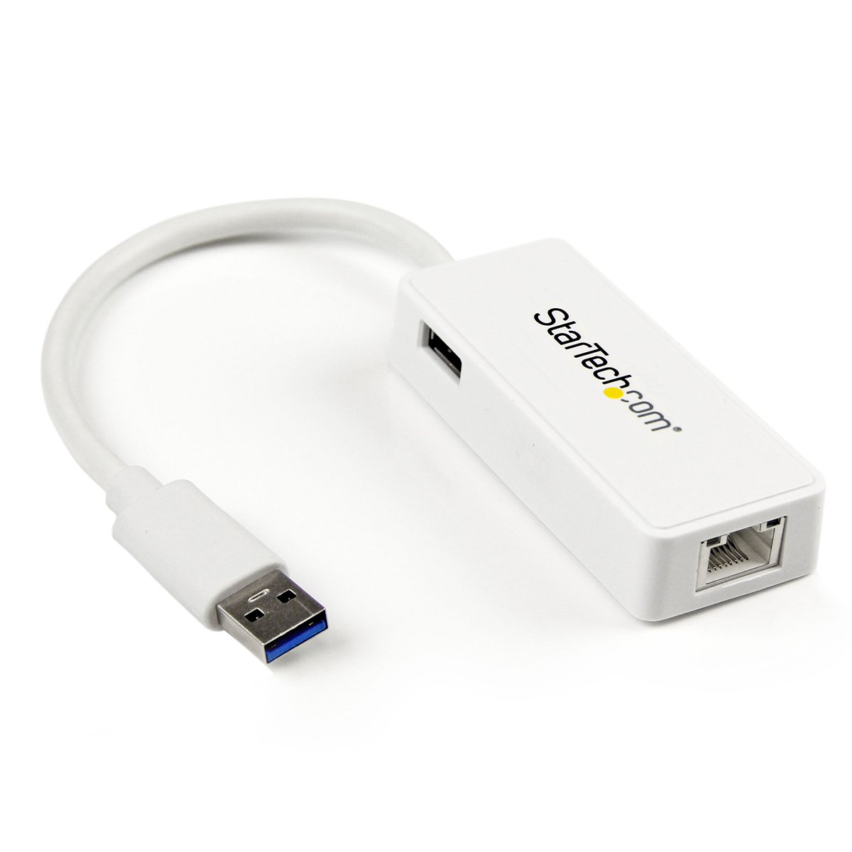 StarTech.com USB Ethernet Adapter USB 3.0 4 m Black 1000Mbps Network Speed