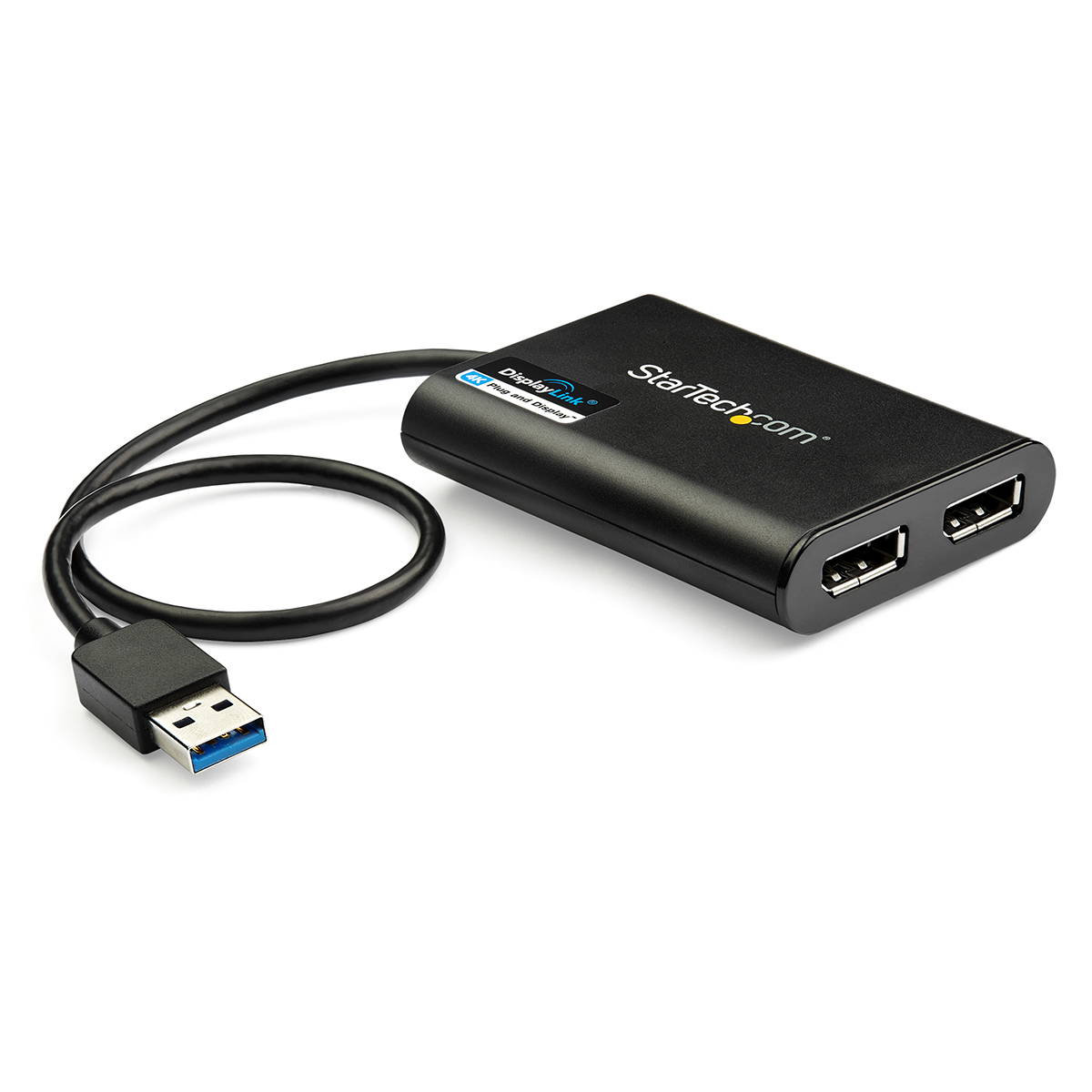 StarTech.com to DisplayPort Adapter USB 3.0 2 Supported Display(s) - 4 k
