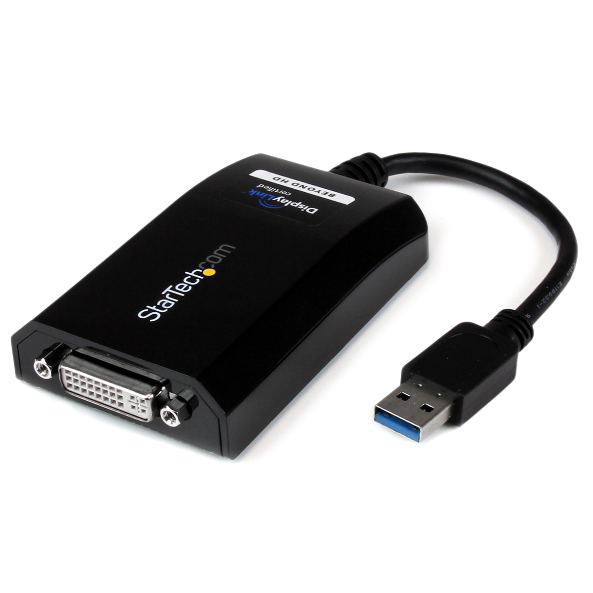 StarTech.com to DVI Adapter USB 3.0 1 Supported Display(s) - 2048 x 1152 pixel