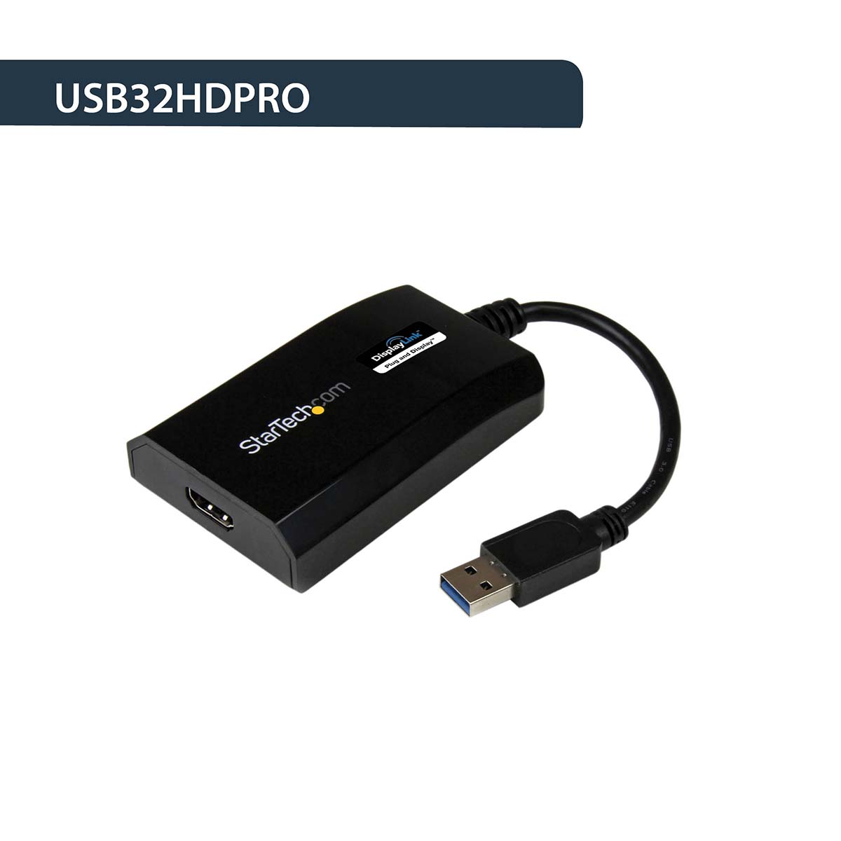 usb32hdpro StarTech.com to HDMI Adapter USB 3.0 1 Supported Display(s) - 1920 x 1200 pixel