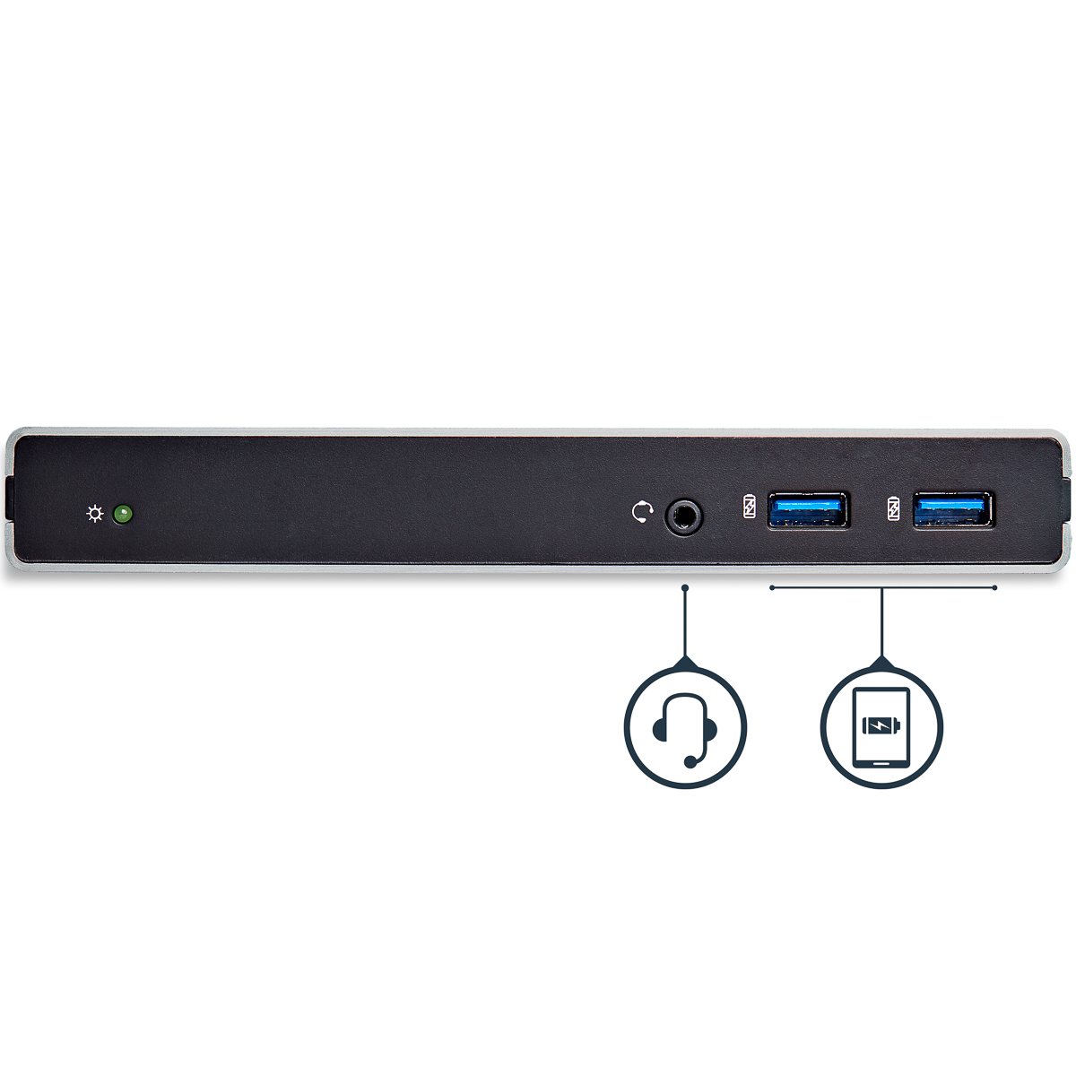 usb3sdockdd StarTech.com  2 2048 x 1152 pixel USB 3.0 Docking Station USB Type A, USB Type B Portswith DVI, HDMI, VGA - 5 xUSB ports