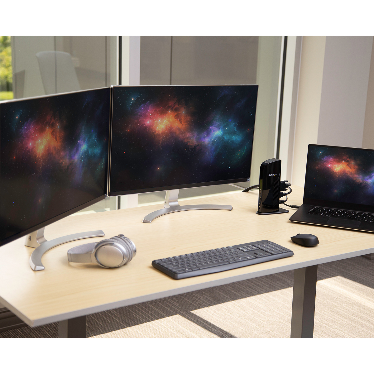 usb3sdockhd StarTech.com  2 1920 x 1200 pixel USB 3.0 Docking Station USB Type A, USB Type B Portswith HDMI, DVI - 6 xUSB ports