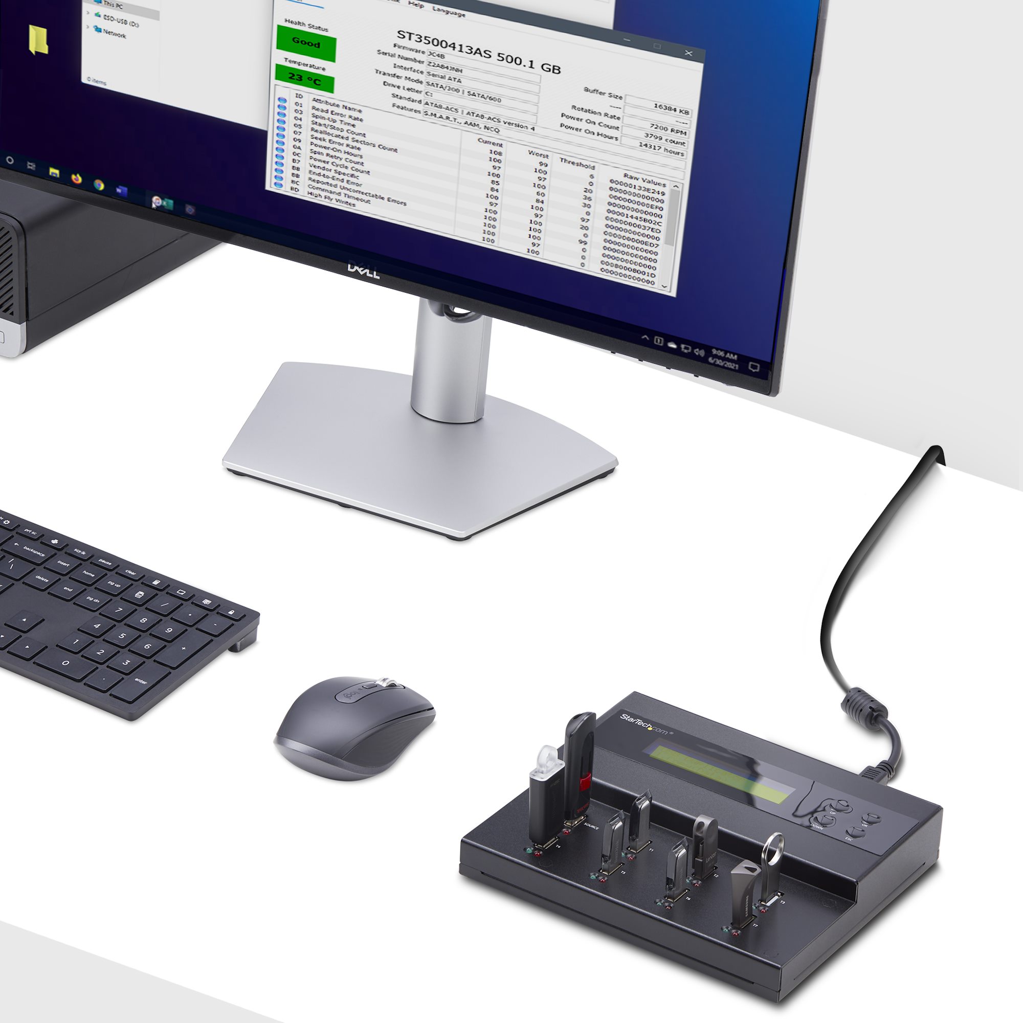 usbdupe17 StarTech.com USB USB 190 x 34.6 x 160 mm Hard Drive Docking Station 2 TB