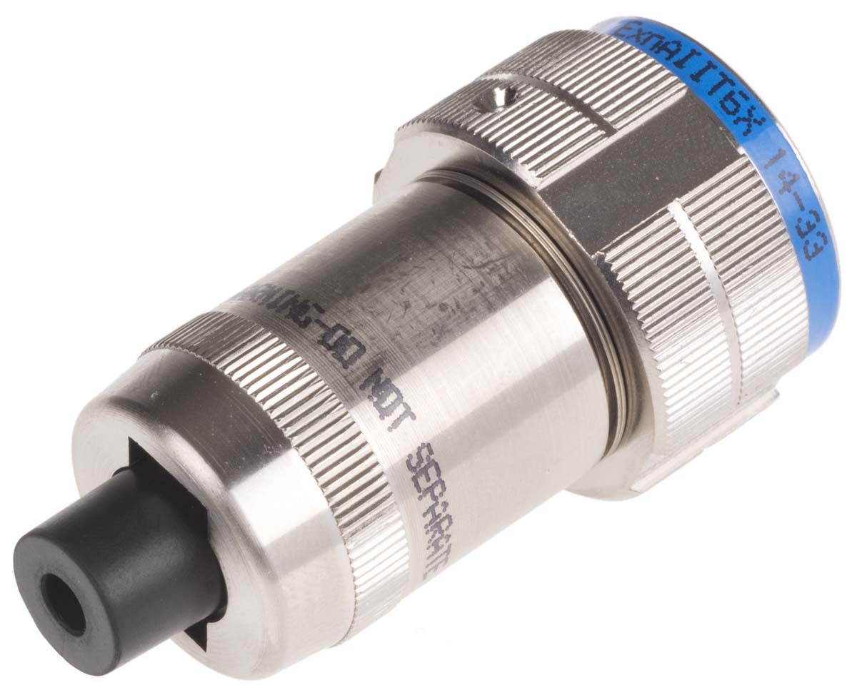 usbftvx6n Amphenol Socapex Straight, Cable Male- 1 Port Type USB Type A IP68 USB Connector USB 2.0