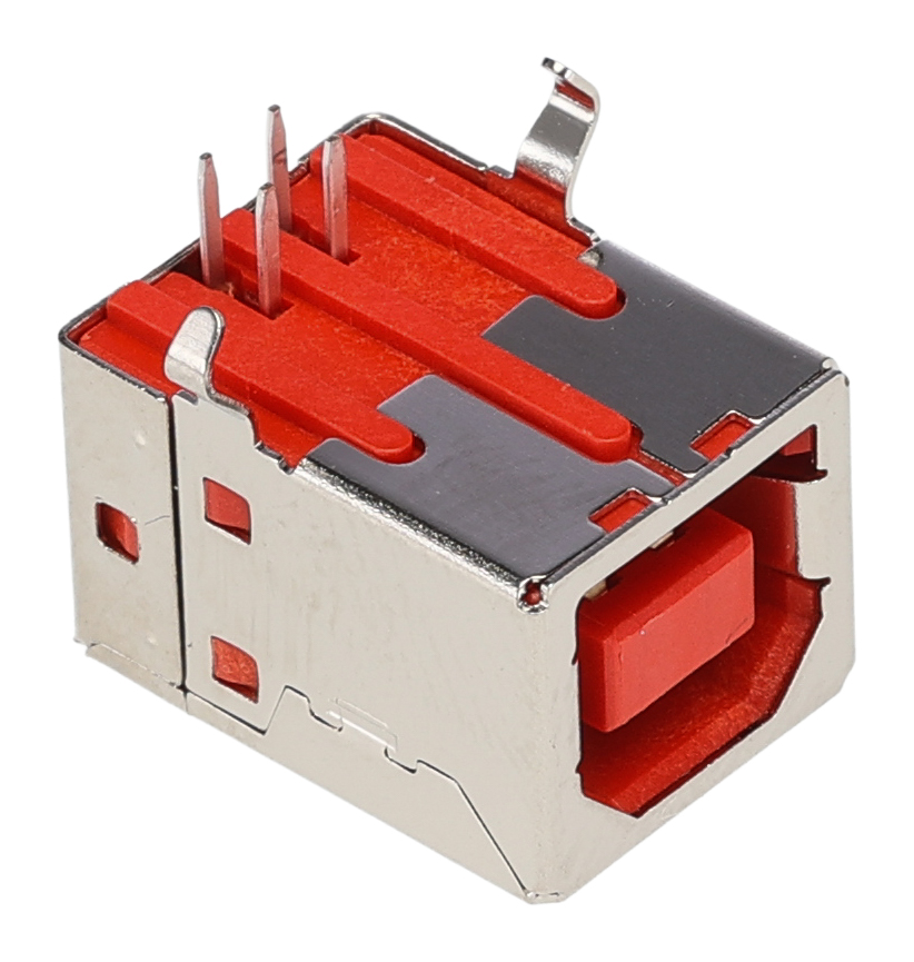 Samtec Straight, Through Hole Female- 1 Port Type USB Type B IP68 USB Connector USB 2.0