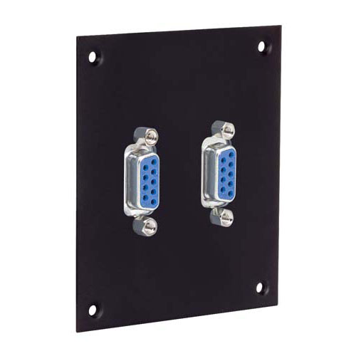 L-Com D-Sub Adapter 9-Way D-Sub to Female Female Female