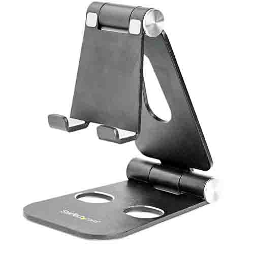 StarTech.com Tablet Stand Phone and Tablet Stand for use with 10.2 in iPad, 11 in 12.9 in iPad Pro, Samsung Galaxy