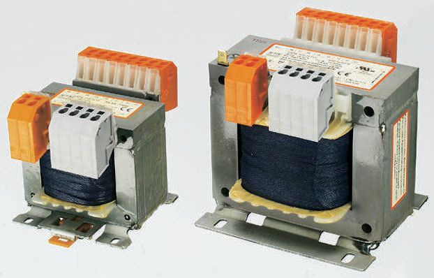 Block 2 Output 1 kVA Chassis Mount Transformer, 2 x 115 V ac, UL, VDE, cUL
