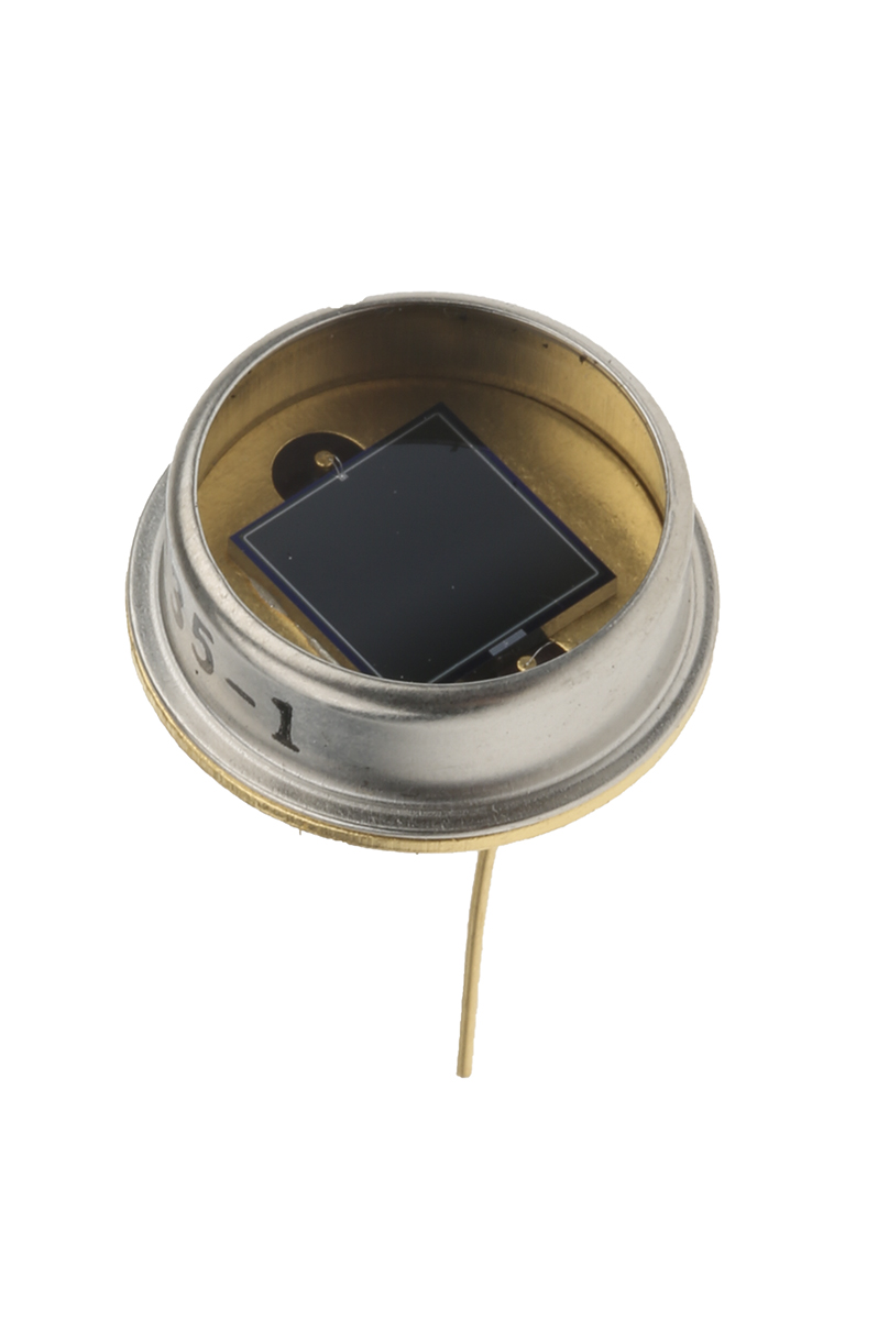 OSI Optoelectronics UV-035EQ Ultraviolet Photodiode, 65 °, Through Hole TO-8