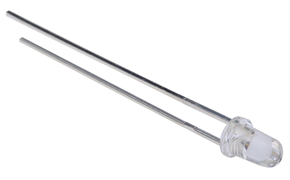 UV3TZ-405-15 Bivar UV3TZ Series 1-LEDs UV LED 405 nm 20 mW 15 °, 2-Pin Through Hole package