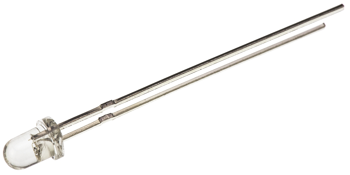 UV3TZ-405-30 Bivar UV3TZ Series 1-LEDs UV LED 405 nm 40 mW 30 °, 2-Pin Through Hole package