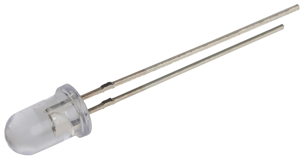 UV5TZ-405-30 Bivar UV5TZ Series 1-LEDs UV LED 405 nm 40 mW 30 °, 2-Pin Through Hole package