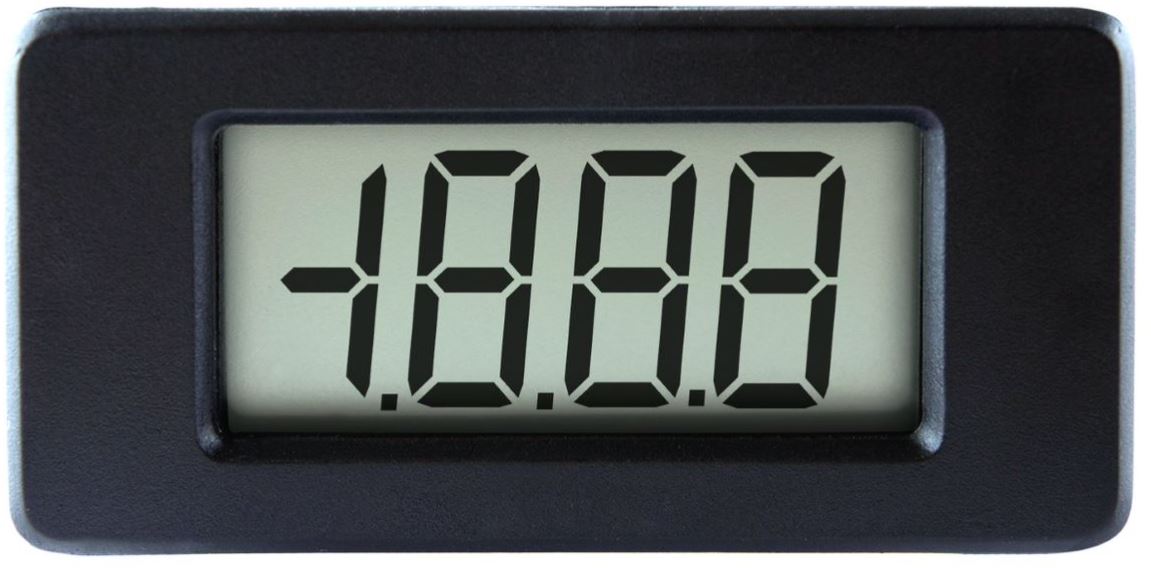 Lascar V125 Series Digital Voltmeter DC, LCD Display 3-Digits ±3 %, 45 mm, 21.5 mm