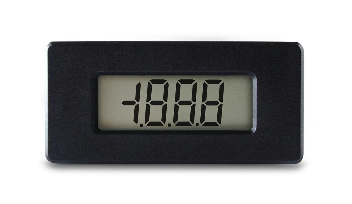 Lascar V1 Series Digital Voltmeter DC, LCD Display 3-Digits ±3 %, 15 mm, 34 mm