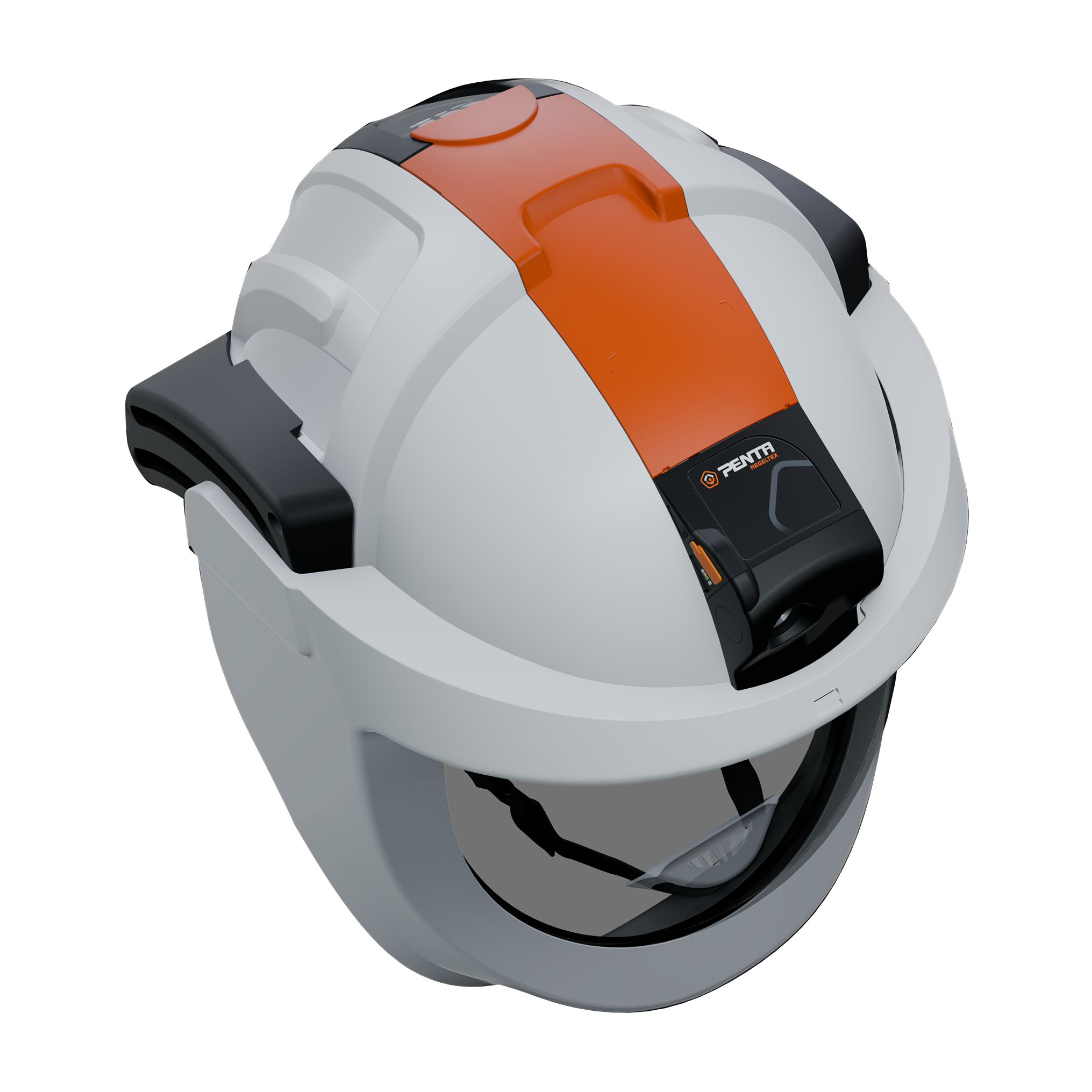 Penta Visarc White Hard Hat Chin Strap Included Adjustable