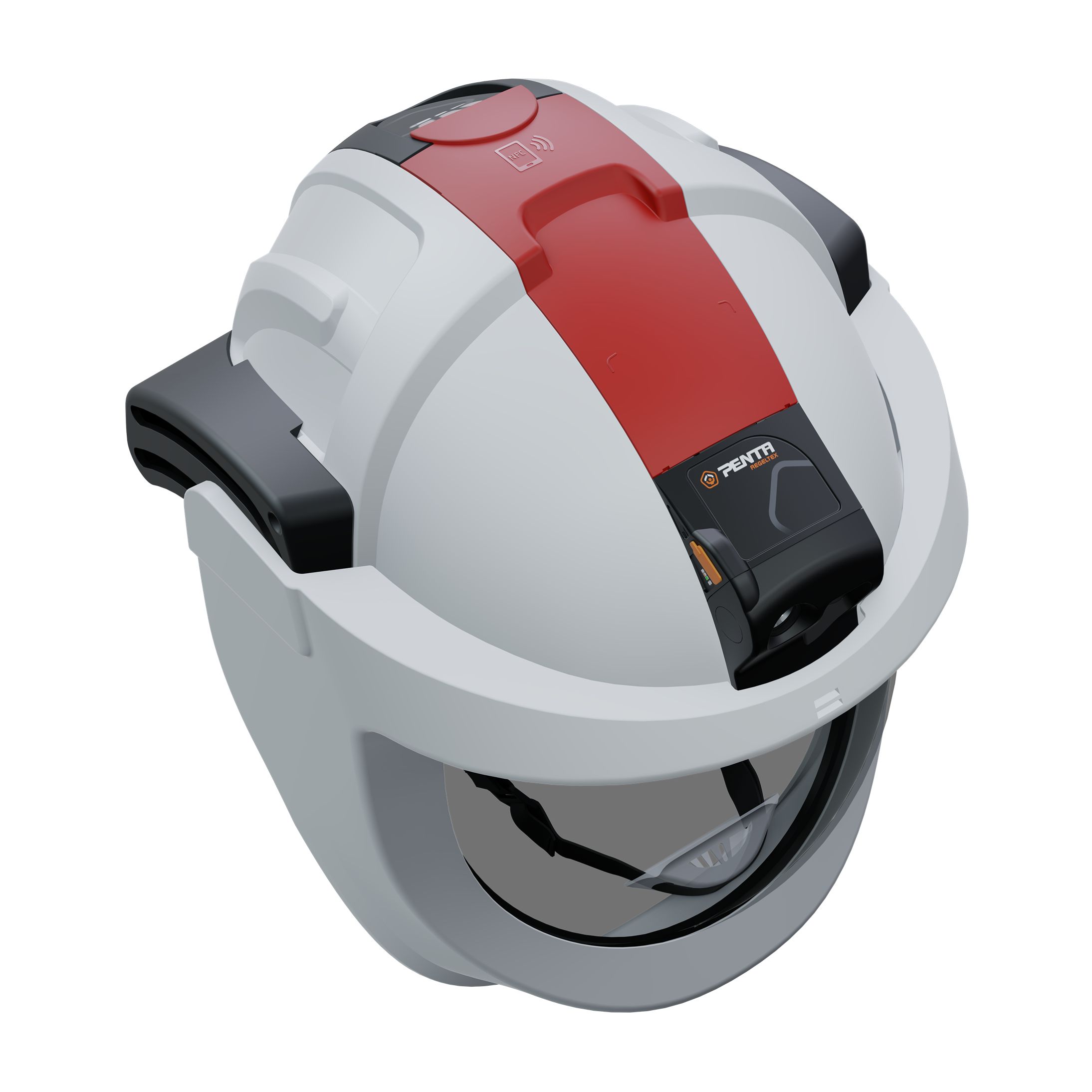 Penta Visarc White Hard Hat Chin Strap Included Adjustable