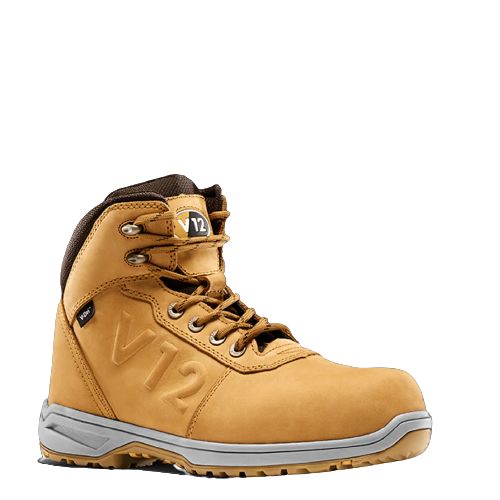 V12 Footwear LYNX IGS Honey Composite Toe Capped Unisex Safety Boots 6, EU 39 ANSI/ESD S20.20:2021