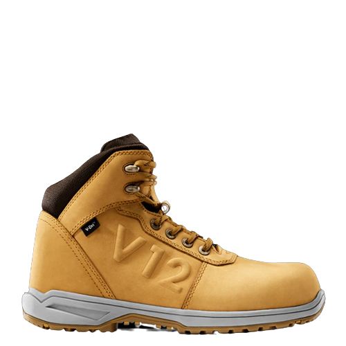 v212013 V12 Footwear LYNX IGS Honey Composite Toe Capped Unisex Safety Boots 13, EU 48 ANSI/ESD S20.20:2021