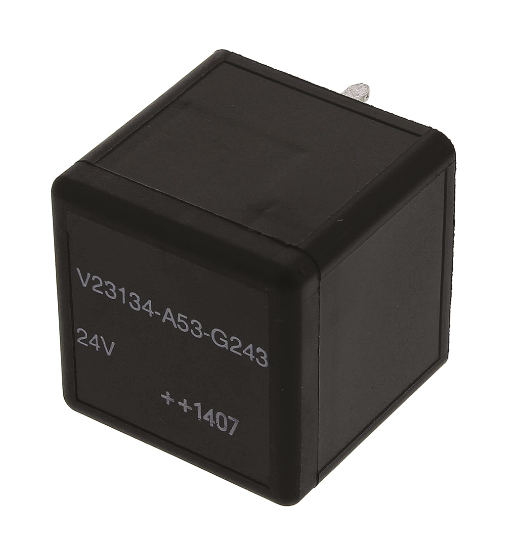 TE Connectivity PCB Mount Automotive Relay, 24V dc Coil Voltage, 40A Switching Current, SPDT