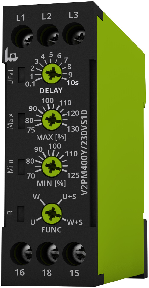 Tele Monitoring Relay, SPDT, DIN Rail, 230V ac, 400 V ac