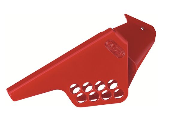 v423 ABUS Red Valve Lockout Body: Steel, Coating: Powder Coated, 7 mm