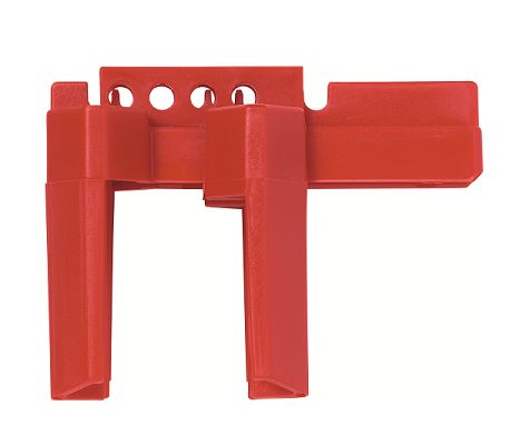 ABUS Red Valve Lockout High Quality Polypropylene, 7 mm