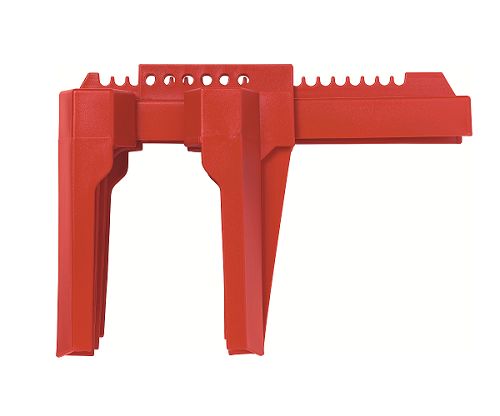 ABUS Red Valve Lockout Polypropylene, 7 mm