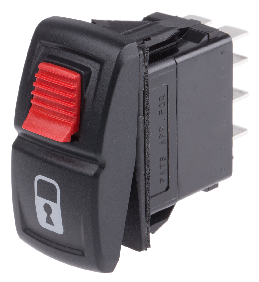 Carling Technologies Illuminated SPST, On-On On-None-On Rocker Switch Panel