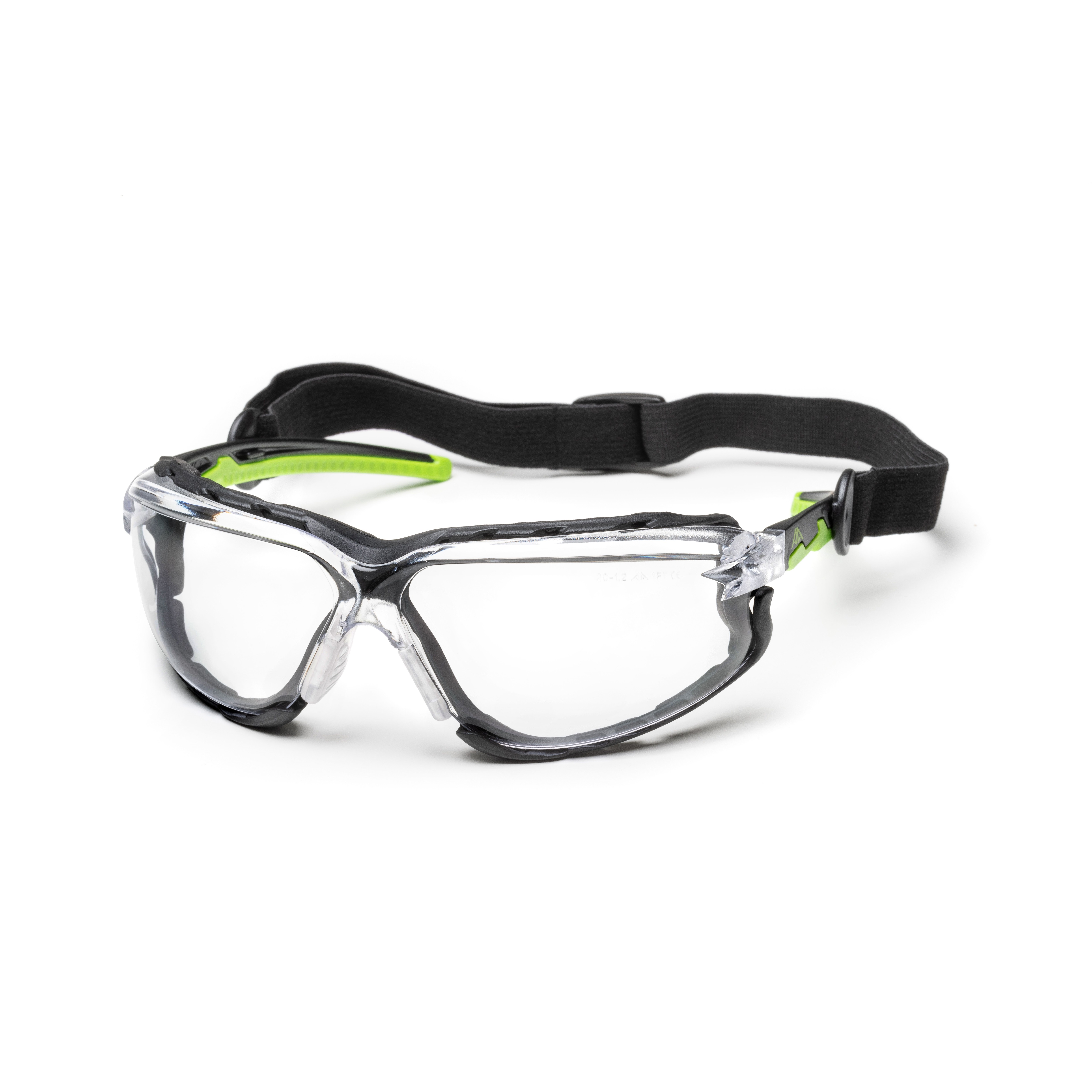 Active Gear V640 Safety Glasses, Impact Resistant, Scratch Resistant, Clear Polycarbonate Lens
