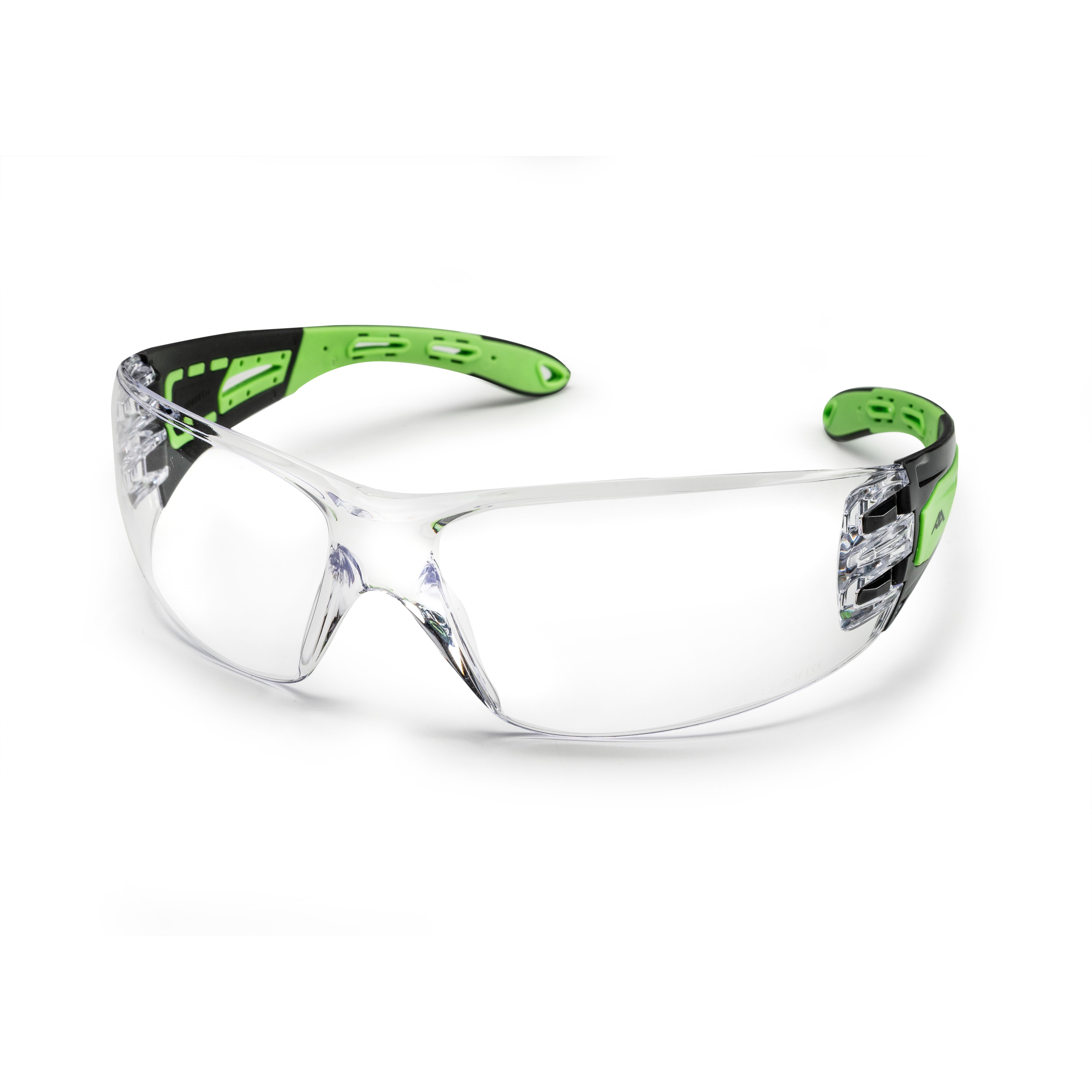 Active Gear V670 Safety Glasses, Scratch Resistant, Impact Resistant, Clear Polycarbonate Lens