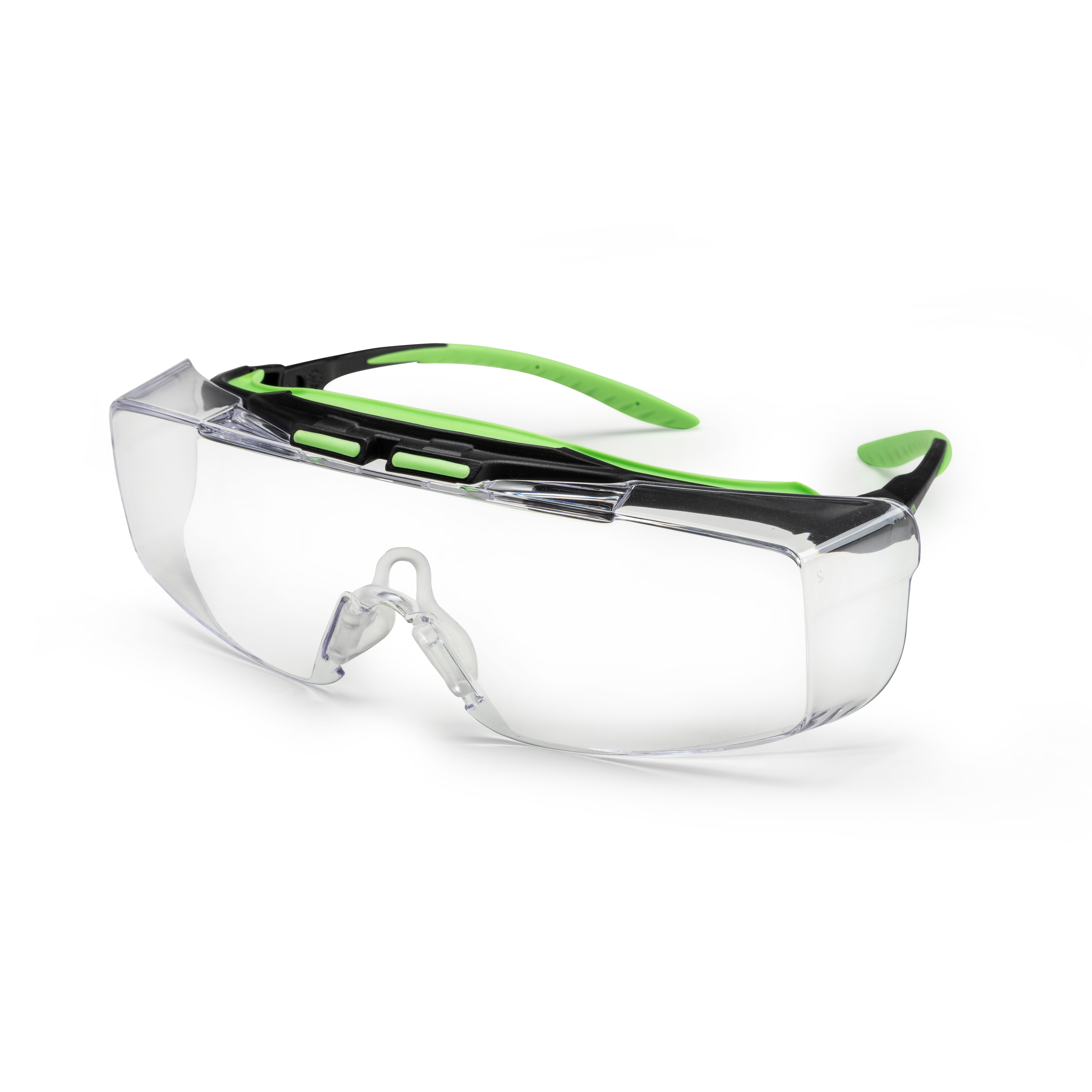 Active Gear V680 Safety Glasses, Impact Resistant, Scratch Resistant, Clear Polycarbonate Lens