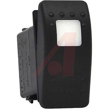 Carling Technologies Illuminated SPDT, On-Off-On On-Off-On Rocker Switch Panel