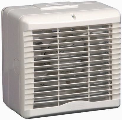 Vent-Axia VA150 VA150 Rectangular Window Extractor Fan, 220 m³/h, 37 dBA, Duct Size 150 mm