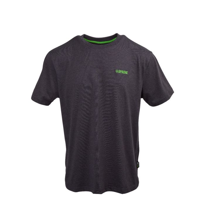 Apache Charcoal Grey 35% Cotton, 65% Polyester Short Sleeve T-Shirt M