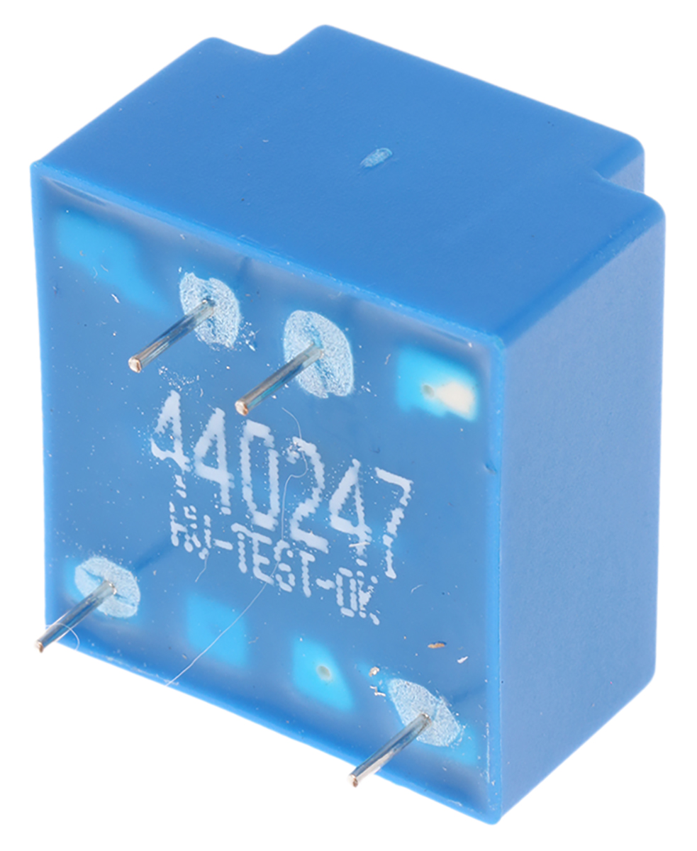 vb-03519 Block 9 V ac 1 Output Pin PCB Transformer, C-UL-US, ENEC 10 (VDE) 0.35 VA