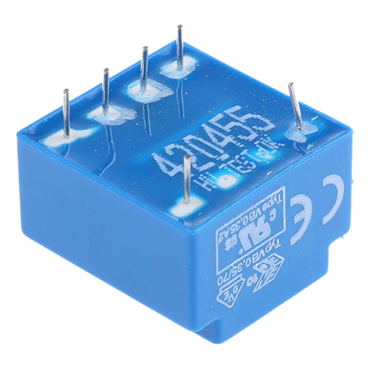 vb-035212 Block 12 V ac 2 Output Through Hole PCB Transformer, VDE, UL 0.35 VA