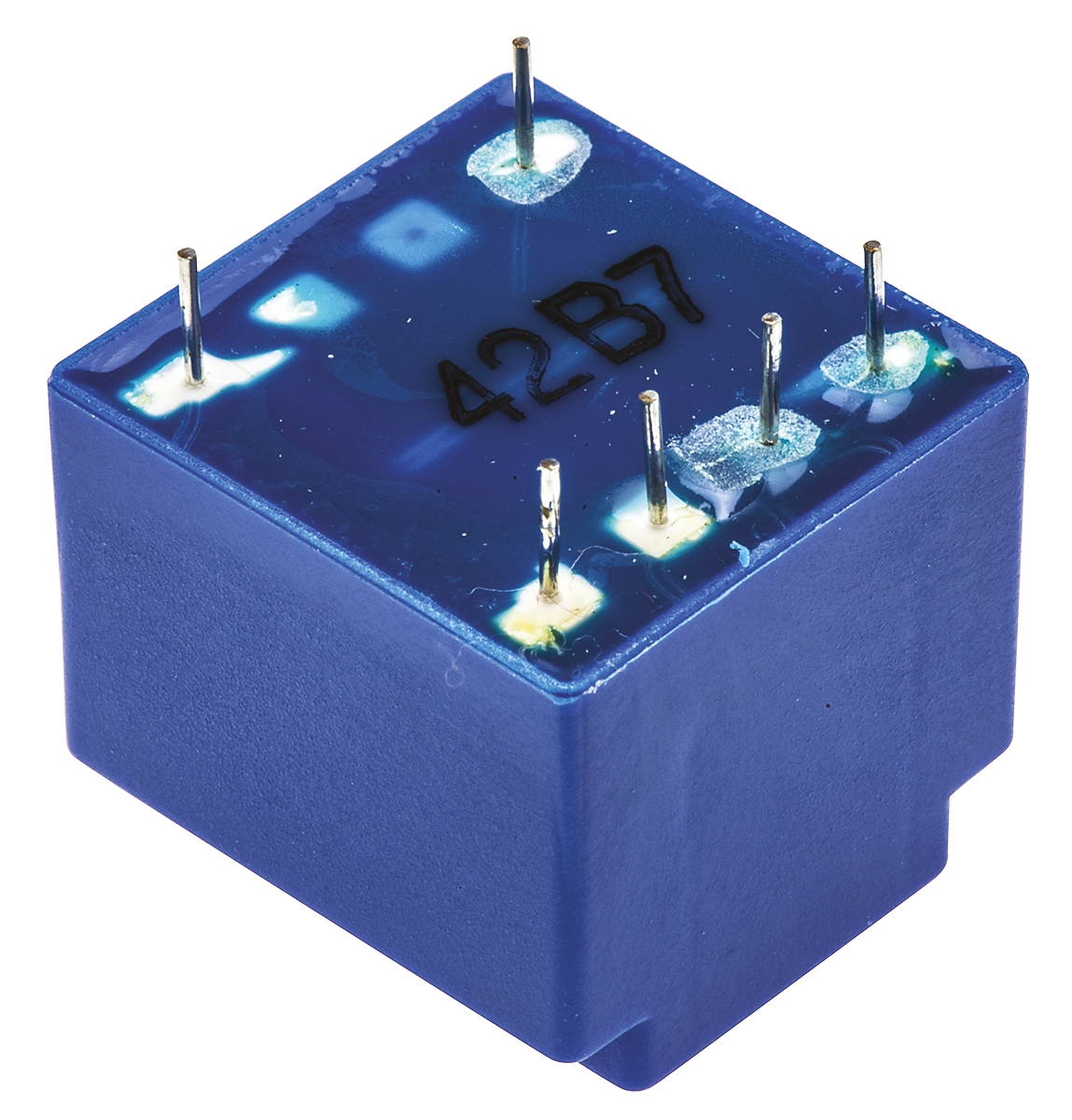 vb-0528 Block 8 V ac 2 Output Through Hole PCB Transformer, VDE, UL 0.5 VA