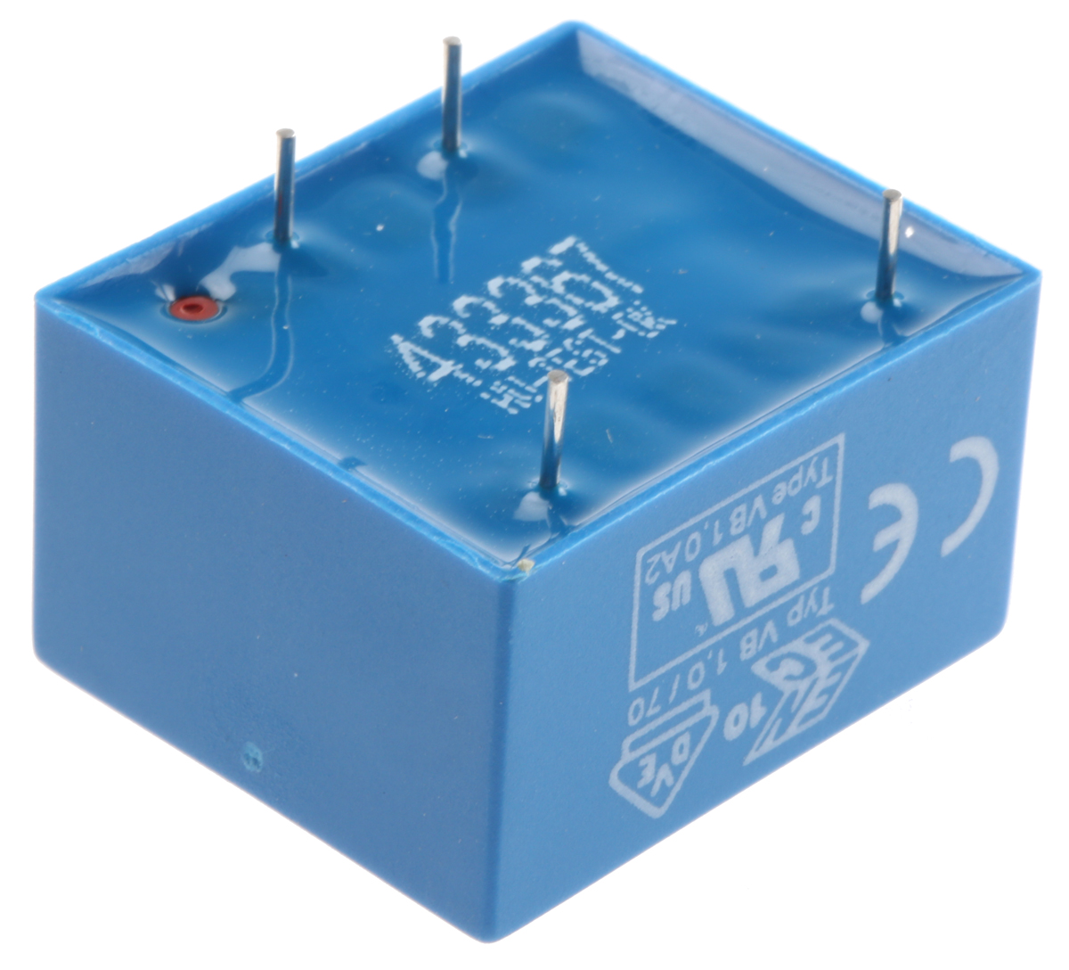 vb-1019 Block 9 V ac 1 Output Pin PCB Transformer, C-UL-US, ENEC 10 (VDE) 1 VA