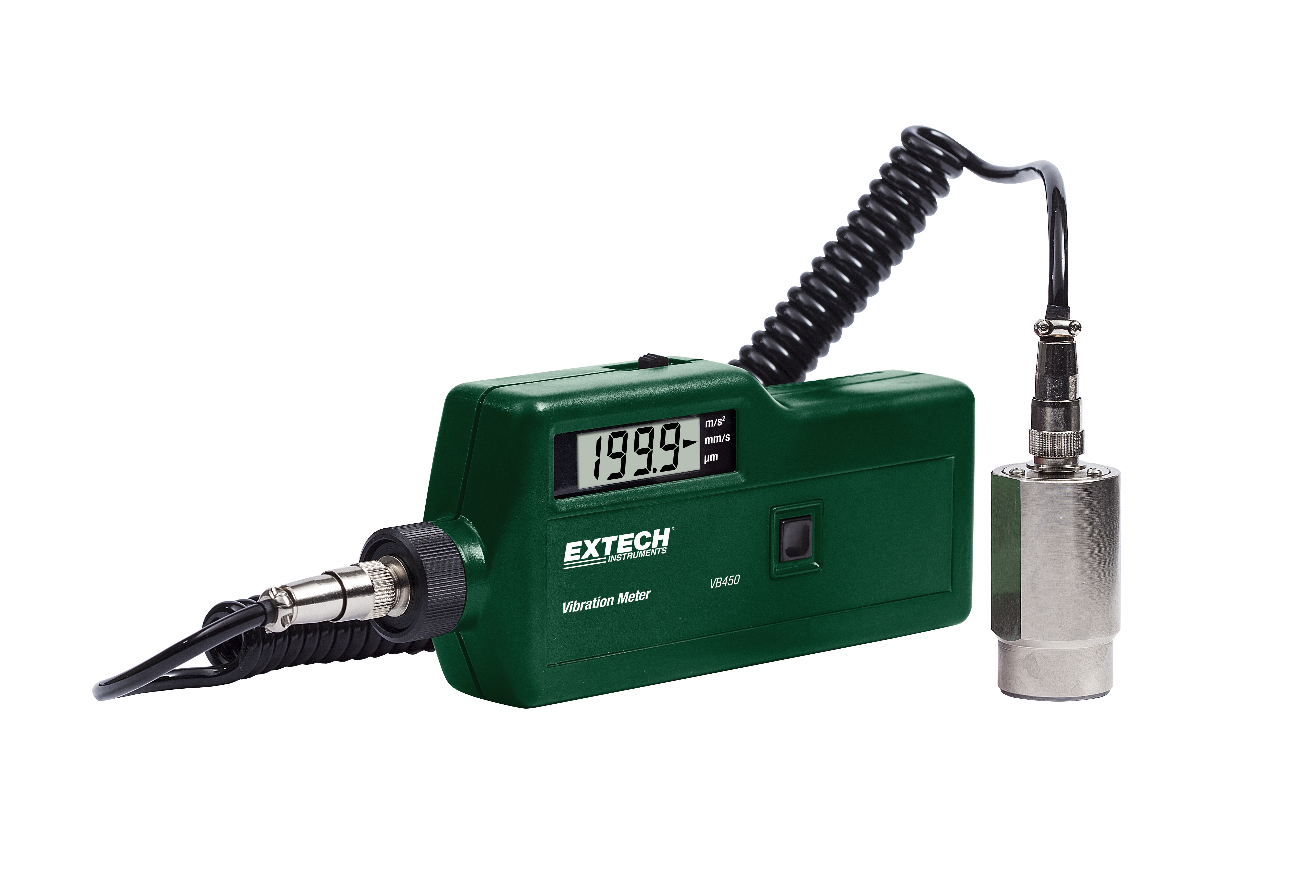 Extech VB450 Vibration Meter - Velocity, Acceleration, Displacement