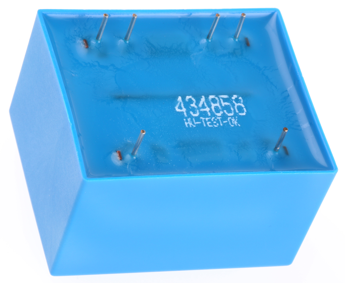 vc-50112 Block 12 V ac 1 Output Pin PCB Transformer, ENEC 10 (VDE), C-UL-US 5 VA