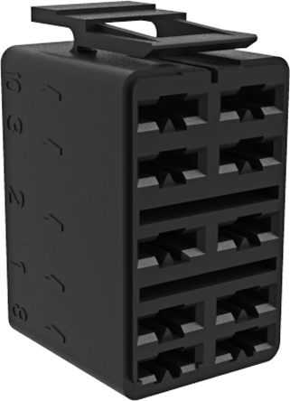 Carling Technologies Rocker Switch Connector for use with V Series Contura V Sealed Rocker Switch, V Series Contura VII