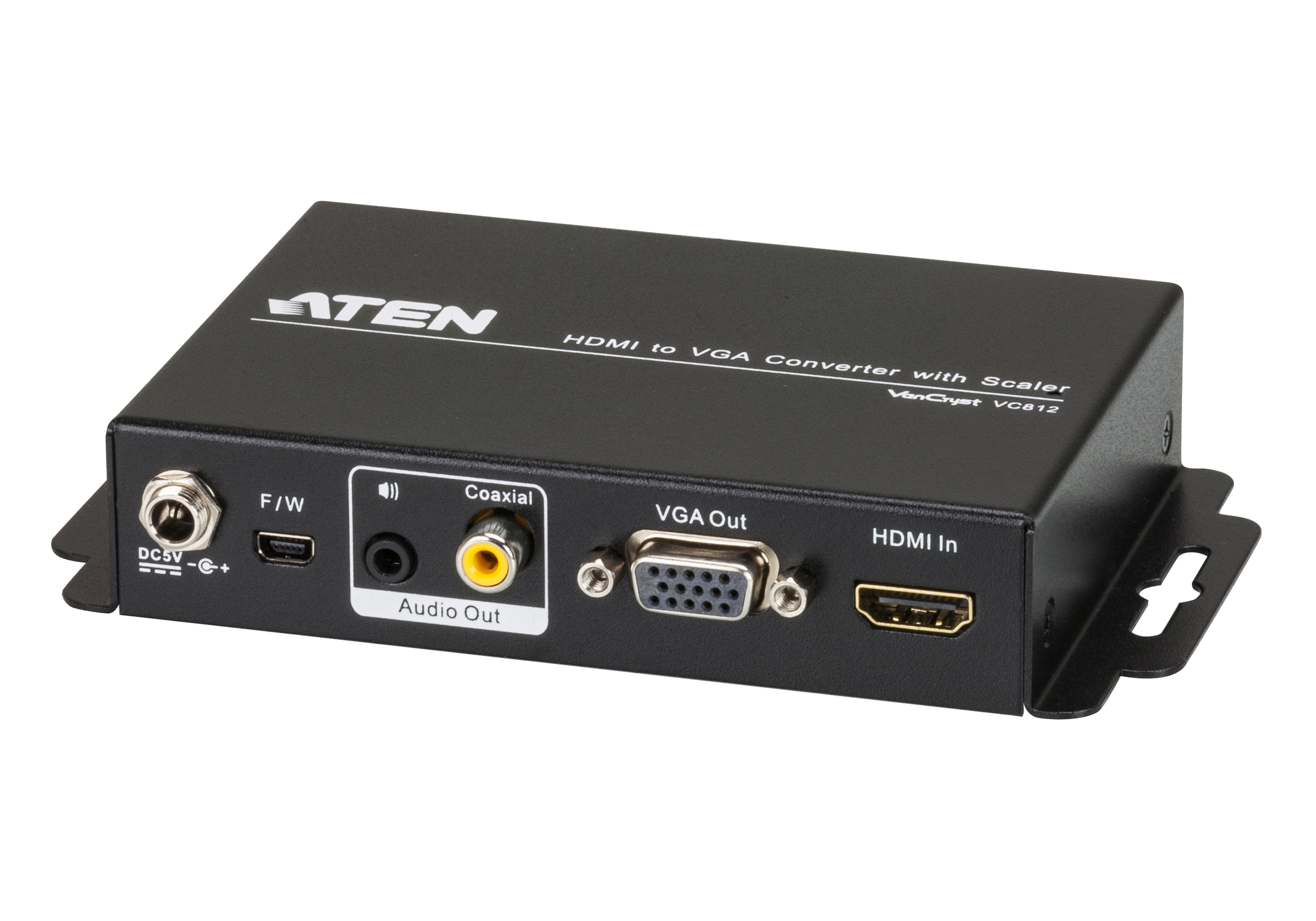 Aten  1 port HDMI to VGA  Video Converter 1920 x 1200 pixel Maximum Resolution
