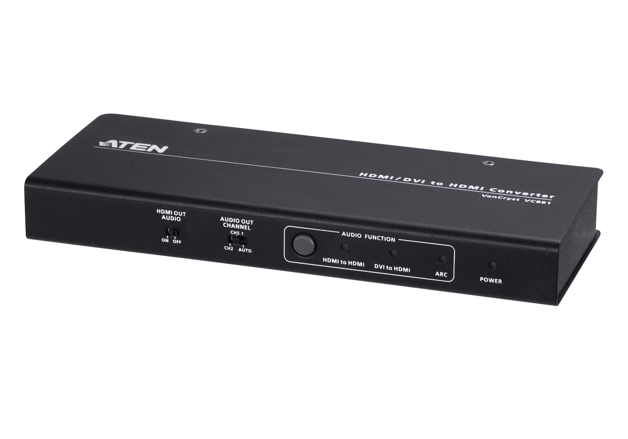 Aten  1 port HDMI to DVI  Video Converter 1920 x 1200 pixel Maximum Resolution